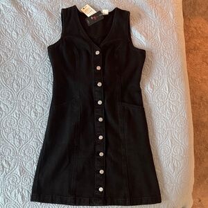 Levi's Black Sleeveless Mini Dress